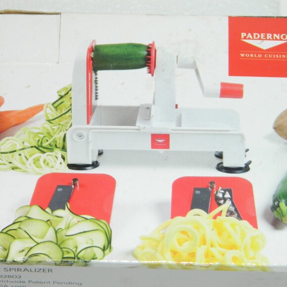 Paderno Folding Spiralizer with 3 blades Compact - Picture 7 of 12